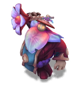 Spirit Blossom Bard Ruby chroma