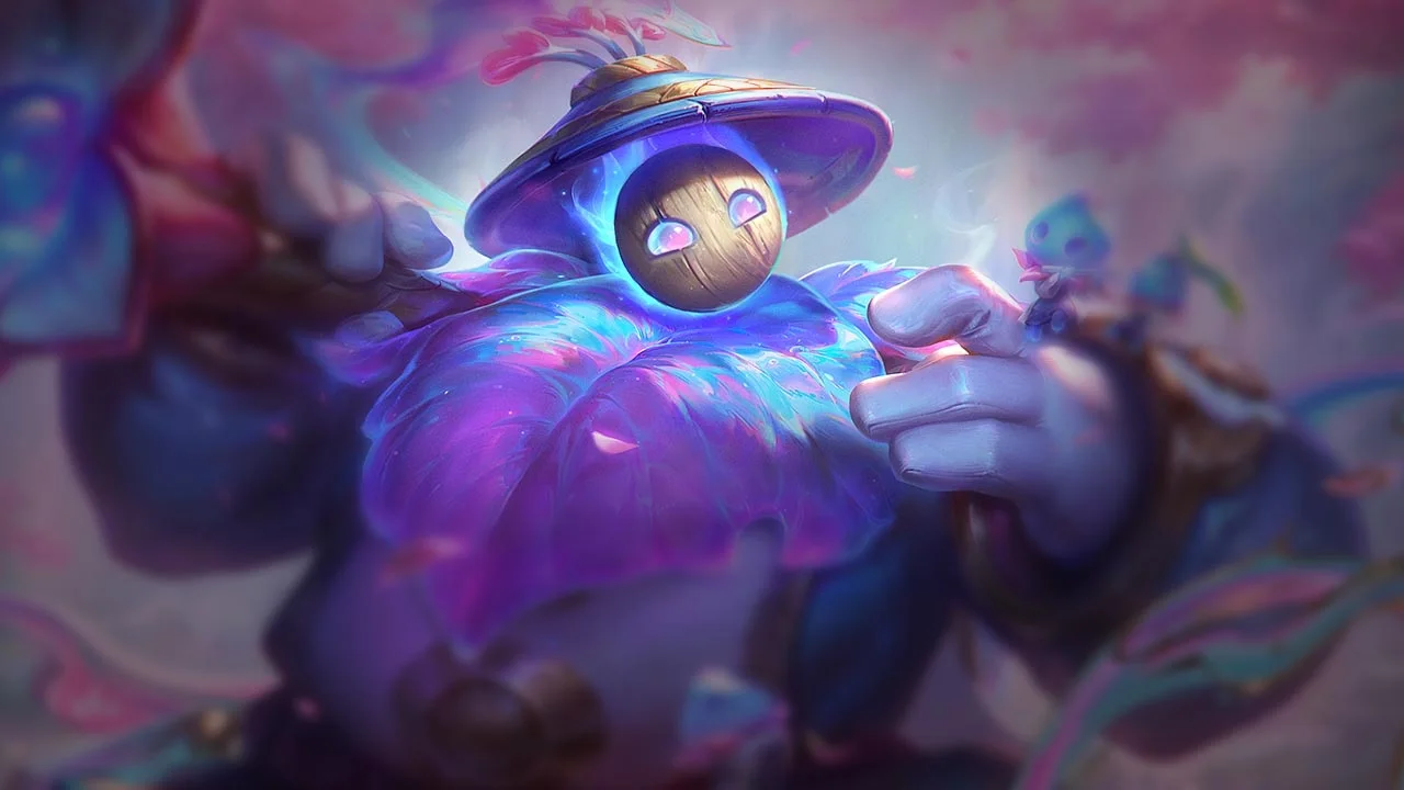 Spirit Blossom Bard splash art