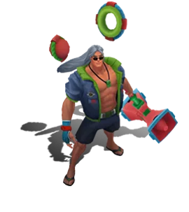 Pool Party Taric Obsidian chroma