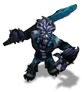 Fright Night Trundle Turquoise chroma