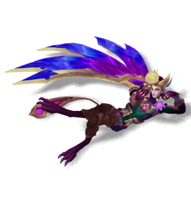Broken Covenant Rakan Tanzanite chroma