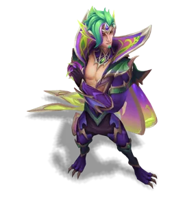 Dragonmancer Rakan Amethyst chroma