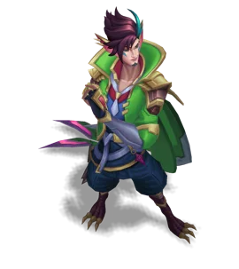 Battle Academia Rakan Emerald chroma