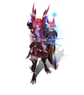 Star Guardian Xayah Ruby chroma