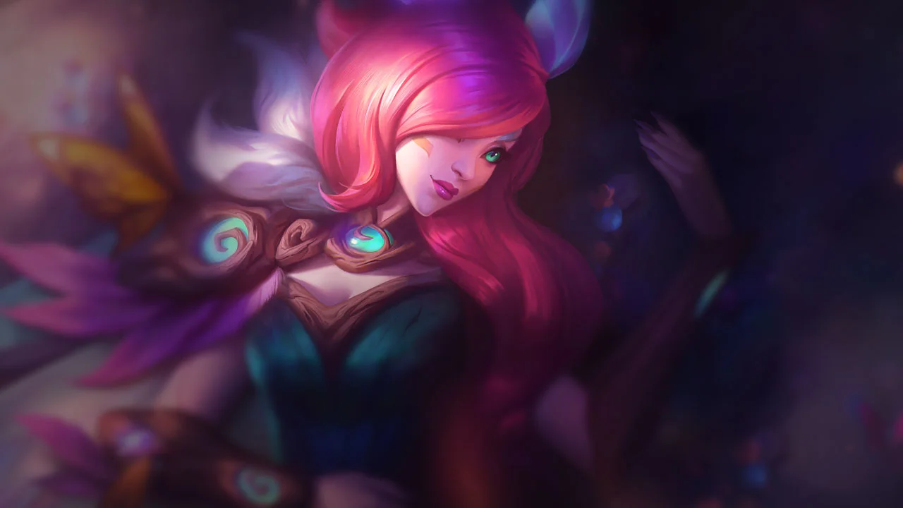 Elderwood Xayah splash art