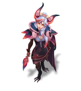 Brave Phoenix Xayah Ruby chroma
