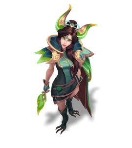Brave Phoenix Xayah Emerald chroma