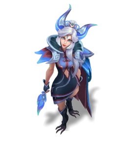 Brave Phoenix Xayah Sapphire chroma