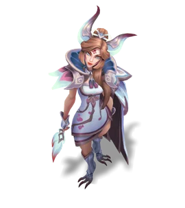 Brave Phoenix Xayah Pearl chroma