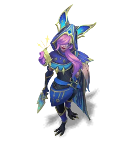 Arcana Xayah Sapphire chroma