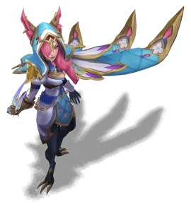 Broken Covenant Xayah Aquamarine chroma
