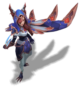 Broken Covenant Xayah Sapphire chroma
