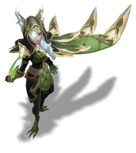 Broken Covenant Xayah Peridot chroma
