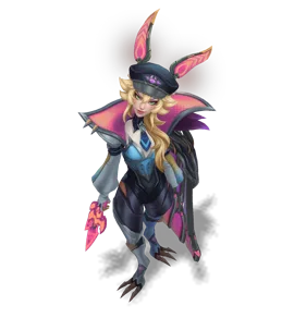 Battle Bat Xayah Rose Quartz chroma
