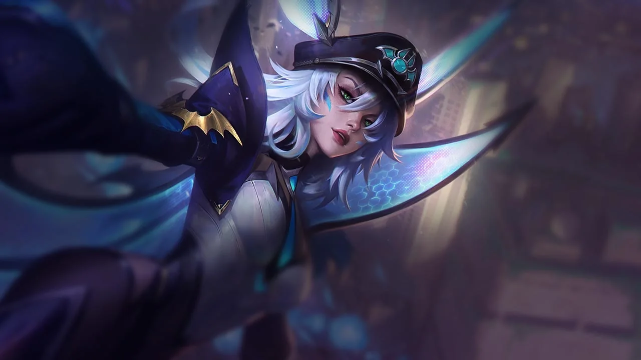 Battle Bat Xayah splash art