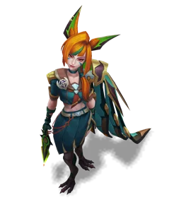 Battle Academia Xayah Emerald chroma