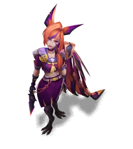 Battle Academia Xayah Rebelguard chroma