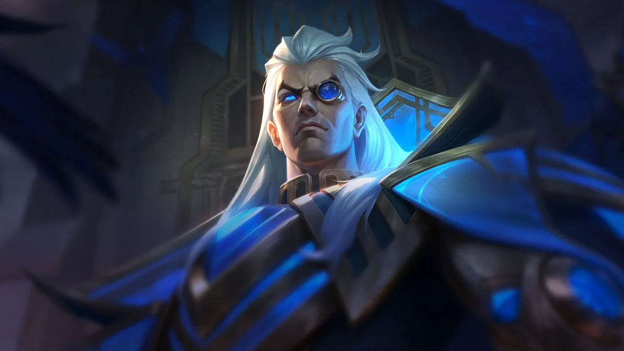 Hextech Swain splash art