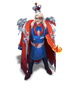 Fried Chicken King Ruby chroma