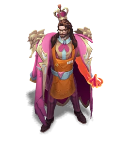 Fried Chicken King Rose Quartz chroma