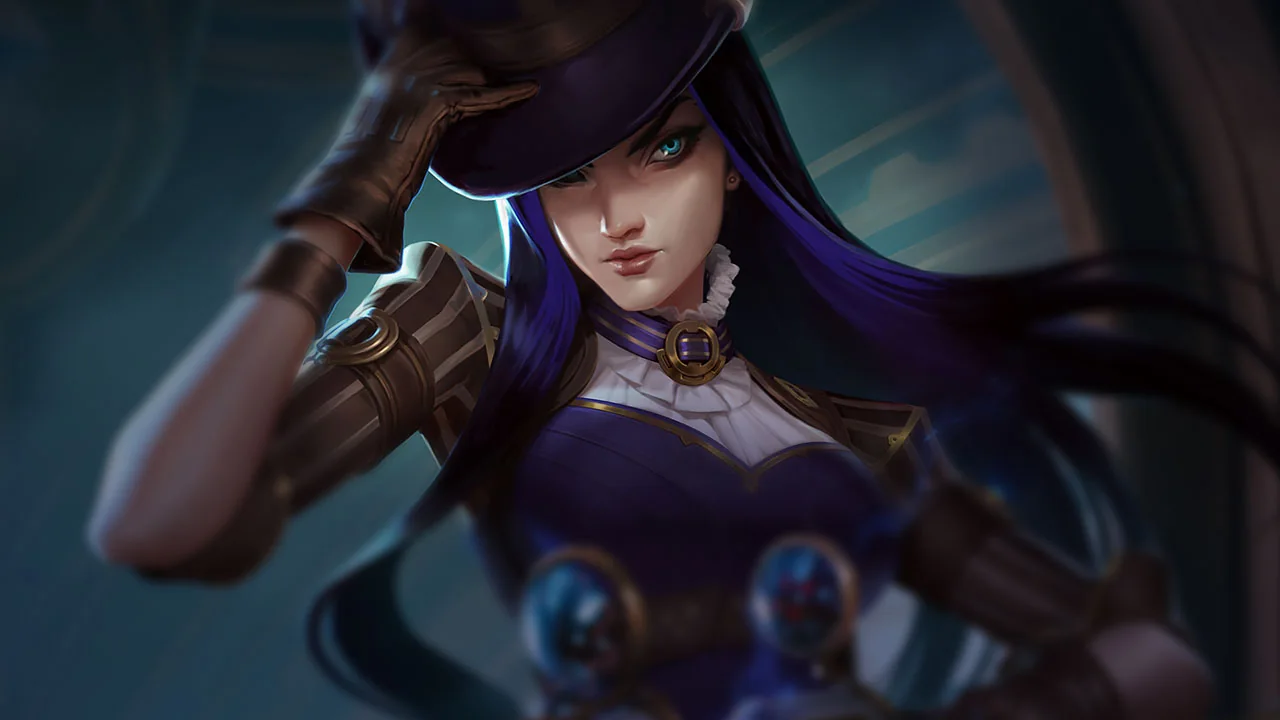 Original Caitlyn splash art