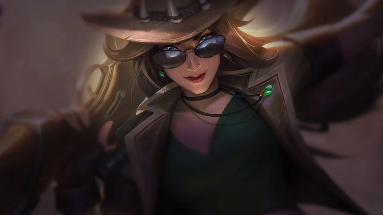 Safari Caitlyn splash art