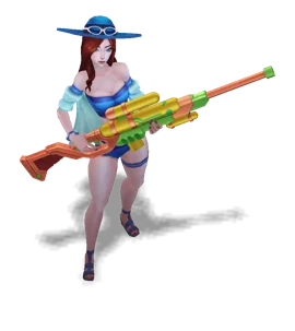 Pool Party Caitlyn Aquamarine chroma