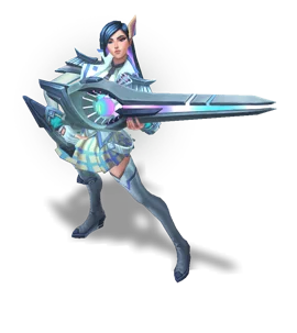 Battle Academia Caitlyn Pearl chroma