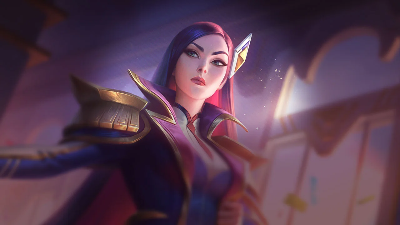 Battle Academia Caitlyn splash art