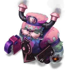 Choo-Choo Ornn Rose Quartz chroma