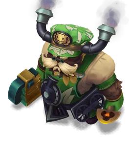 Choo-Choo Ornn Peridot chroma