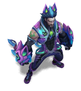 Battle Wolf Sylas Tanzanite chroma