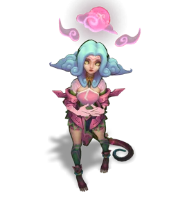 Shan Hai Scrolls Neeko Rose Quartz chroma