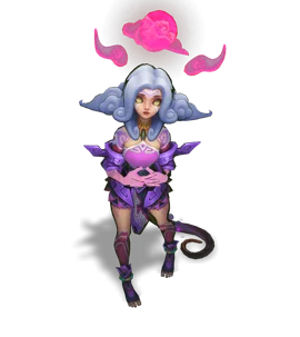 Shan Hai Scrolls Neeko Tanzanite chroma