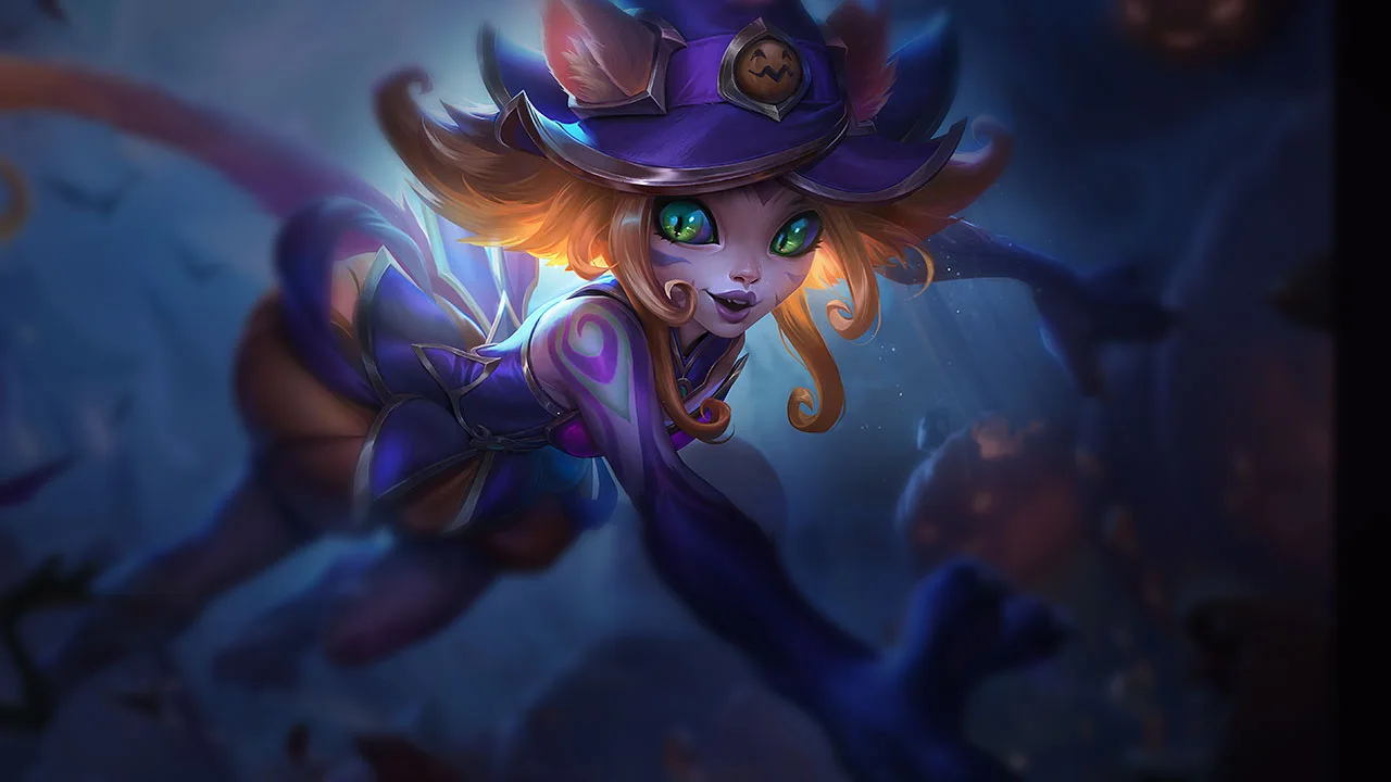 Bewitching Neeko splash art