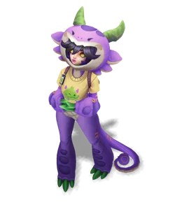 Cosplayer Neeko Amethyst chroma