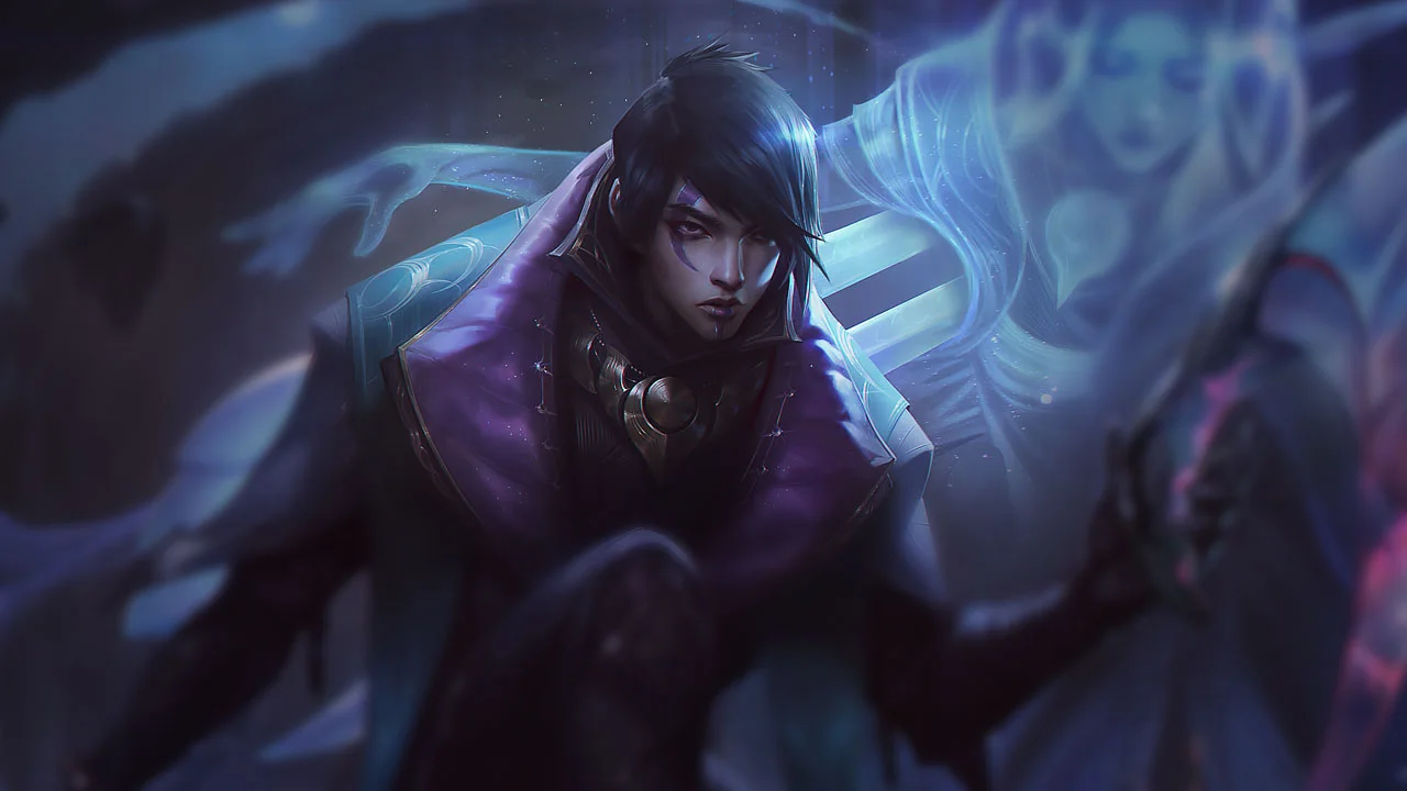 Original Aphelios splash art