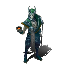 Nightbringer Aphelios Turquoise chroma