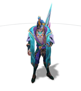 Spirit Blossom Aphelios Turquoise chroma