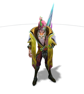 Spirit Blossom Aphelios Catseye chroma