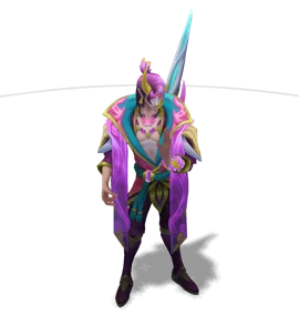 Spirit Blossom Aphelios Rose Quartz chroma