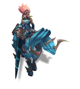 Battle Queen Rell Aquamarine chroma