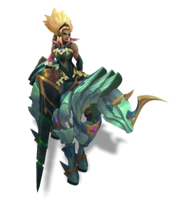 Battle Queen Rell Turquoise chroma