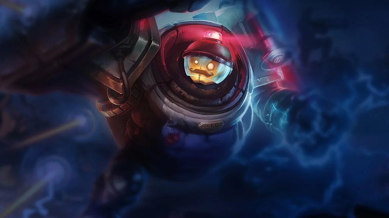 Riot Blitzcrank splash art