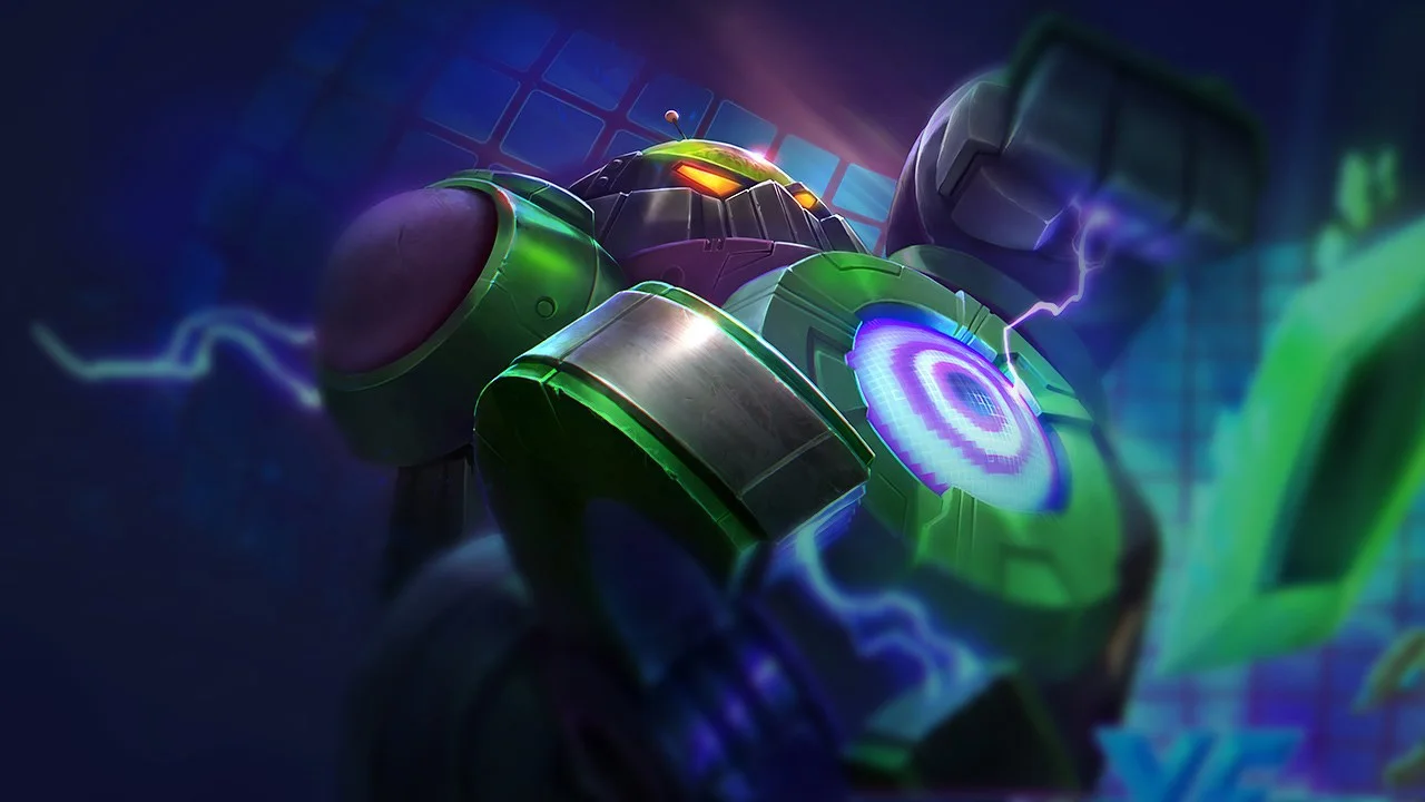 Battle Boss Blitzcrank splash art