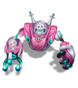 Space Groove Blitzcrank Rose Quartz chroma