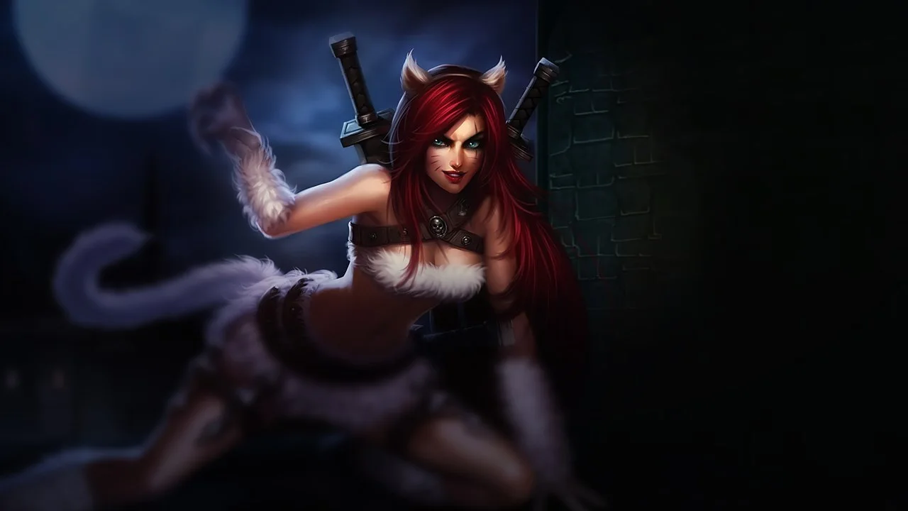 Kitty Cat Katarina splash art