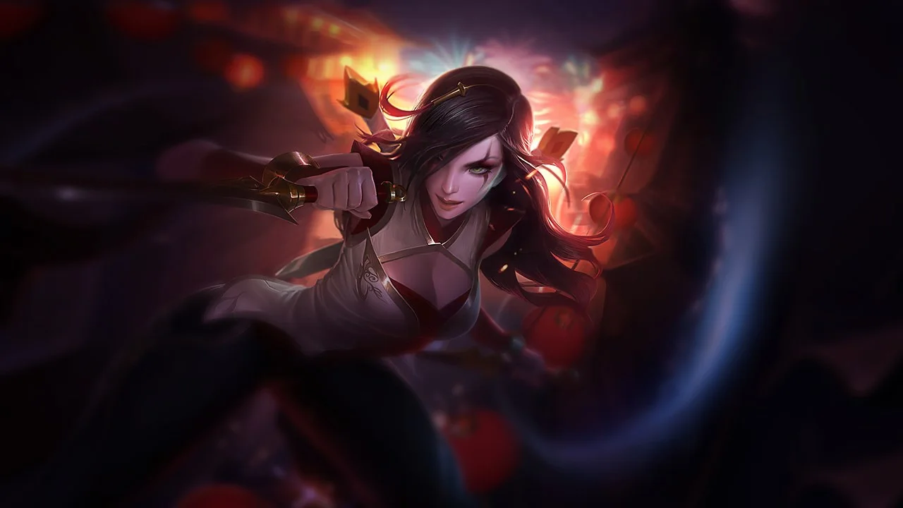 Warring Kingdoms Katarina splash art
