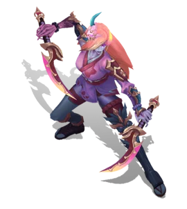 Blood Moon Katarina Rose Quartz chroma