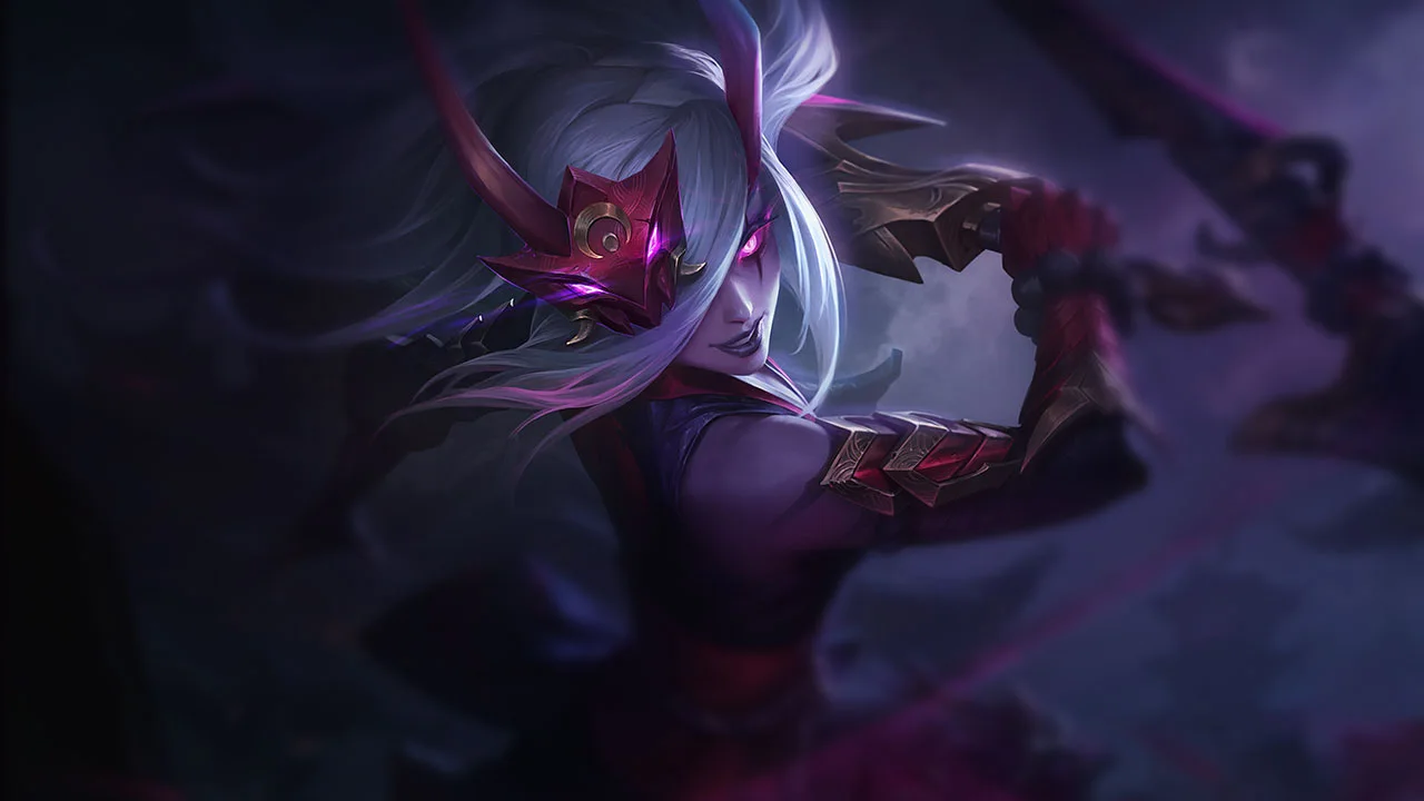 Blood Moon Katarina splash art